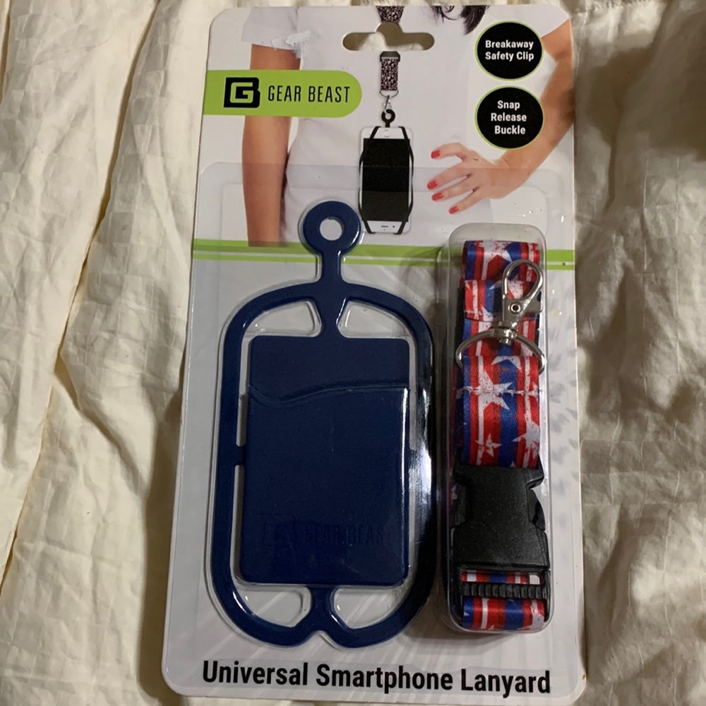Gear Beast universal, smart, phone lanyard. New